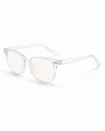 Crystal transparent ramme – klar glass – sidevinkel